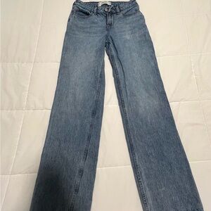 Hollister Light Blue Straight Leg Jeans